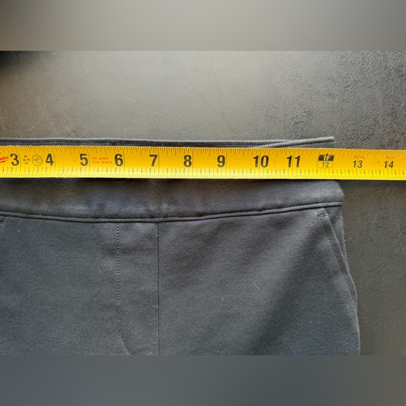 SPANXsmooth PerfectFit Ponte Petite Slim Straight Pant in Classic Black Size XS - Picture 7 of 11